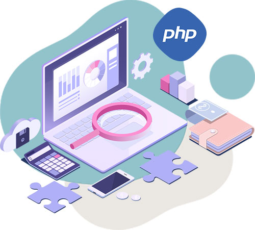 Website development in PHP